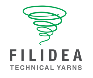 Logo Filidea. Text; Filidea Technical Yarns