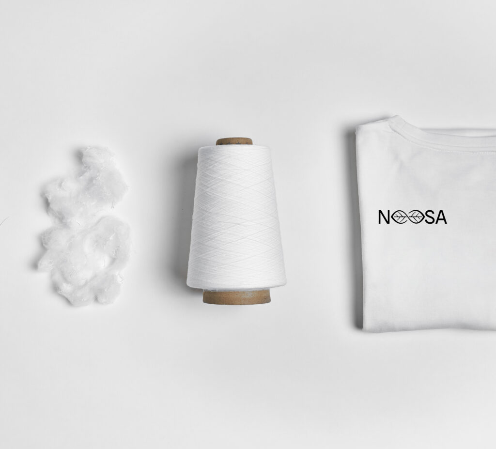 NOOSA™ 's bio-based and circular fibers, yarns and end-products.