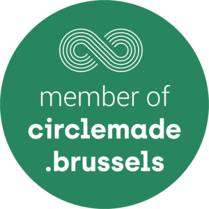 Logo Member of circlemade.brussels. Text: member of circlemade.brussels. Redirects to Circlemade.brussels's homepage website.