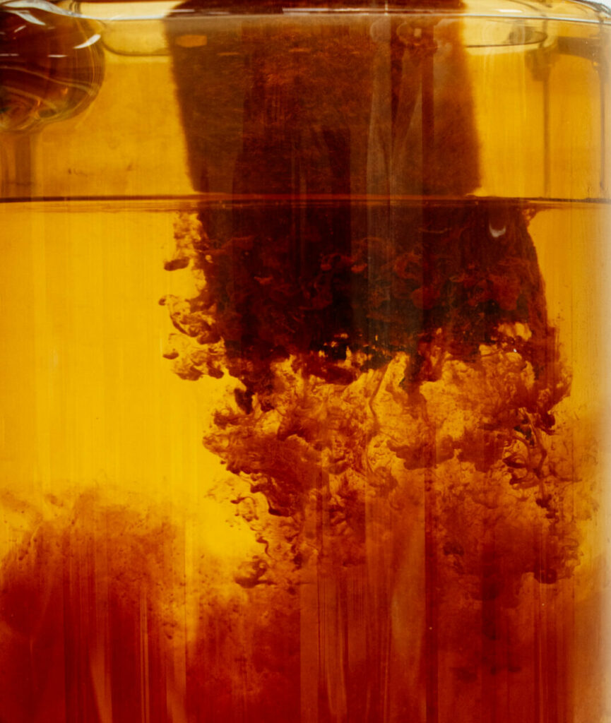 Chemical recycling NOOSA® polylactic acid infinite textile fabric dissolving