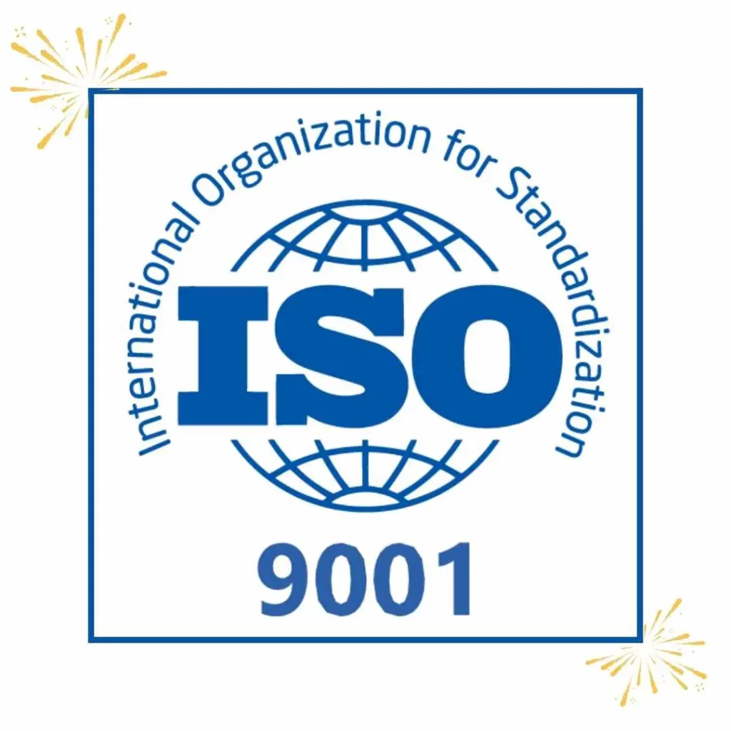 ISO9001 NOOSA® PLA label certicate quality